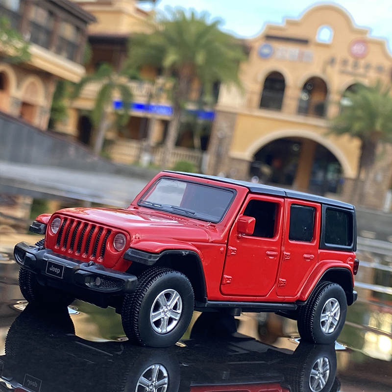 1:36 Jeeps Wrangler Rubicon Gl - Kids Toys Jeep review and price