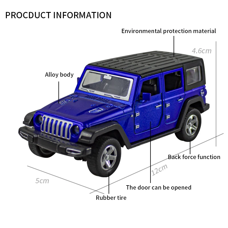 Bagged 1:36 alloy JEEPS Wrangl - Kids Toys Jeep review and price