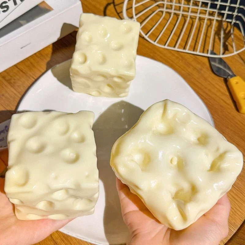 Taba Squishy Cheese Cube Stres - Kids' Toy review and price