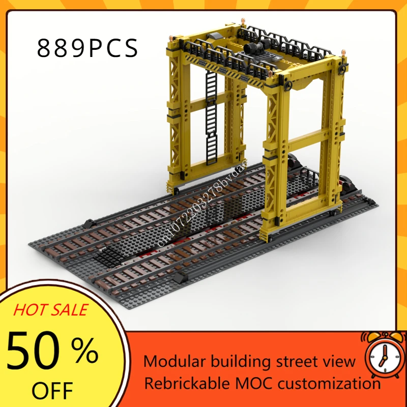 889PCS Railway Overloading Cra - Kids Toys Xmas review and price
