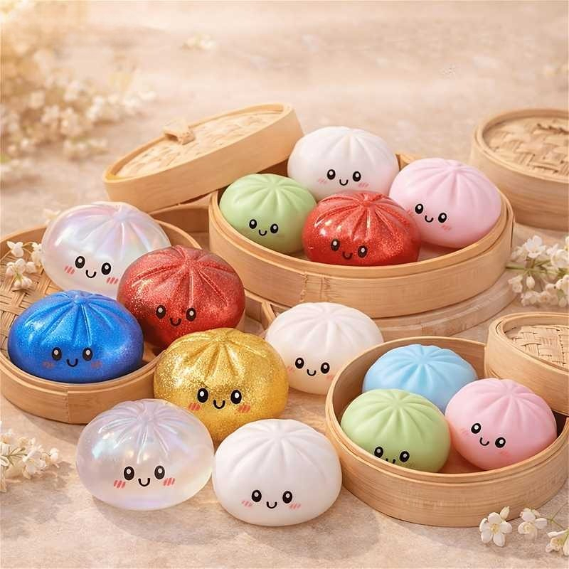 Glitter Dumpling Squishy Toy J - Kids Toys Basket review and price