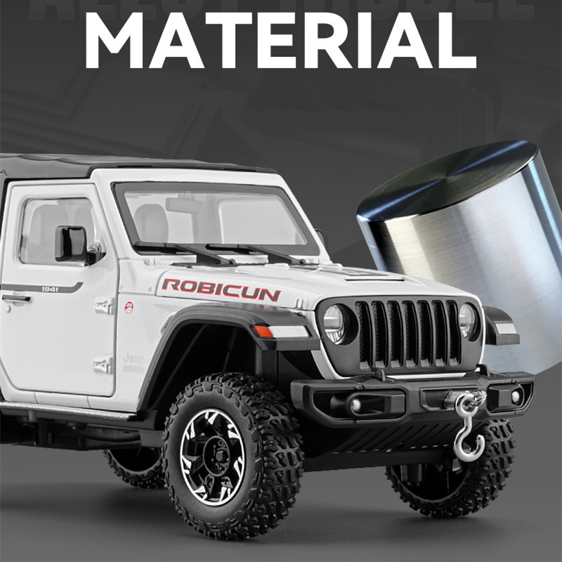 1:24 Jeeps Wrangler Rubicon Al - Kids Toys Jeep review and price