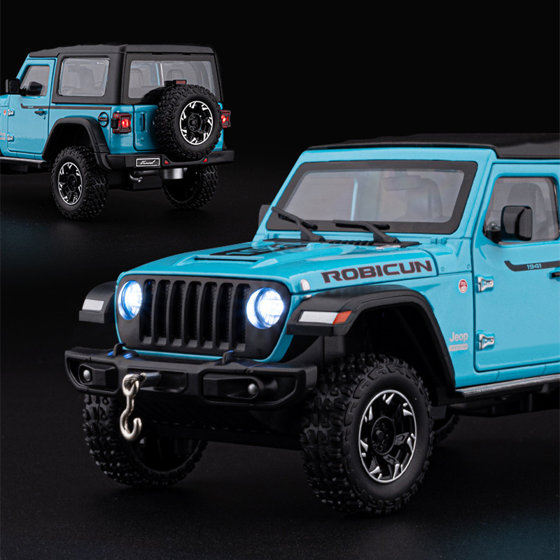 1:24 Jeeps Wrangler Rubicon Al - Kids Toys Jeep review and price
