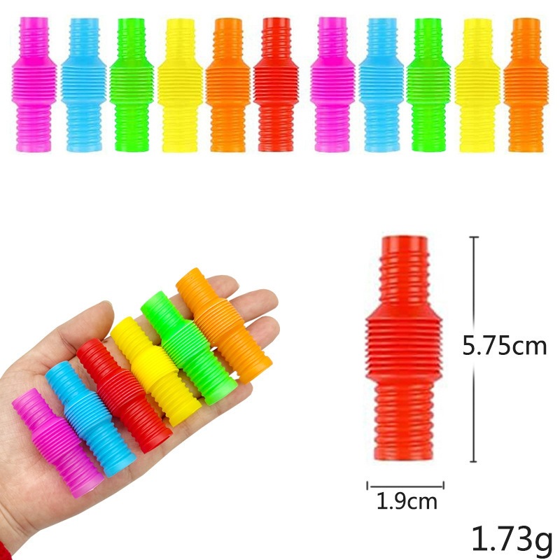 Colorful Telescopic Tubes Fidg - Kids' Toy review and price