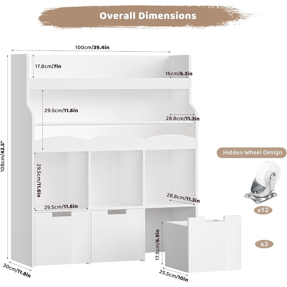 Kids Toy Storage Organizer wit - Kids' Toy review and price