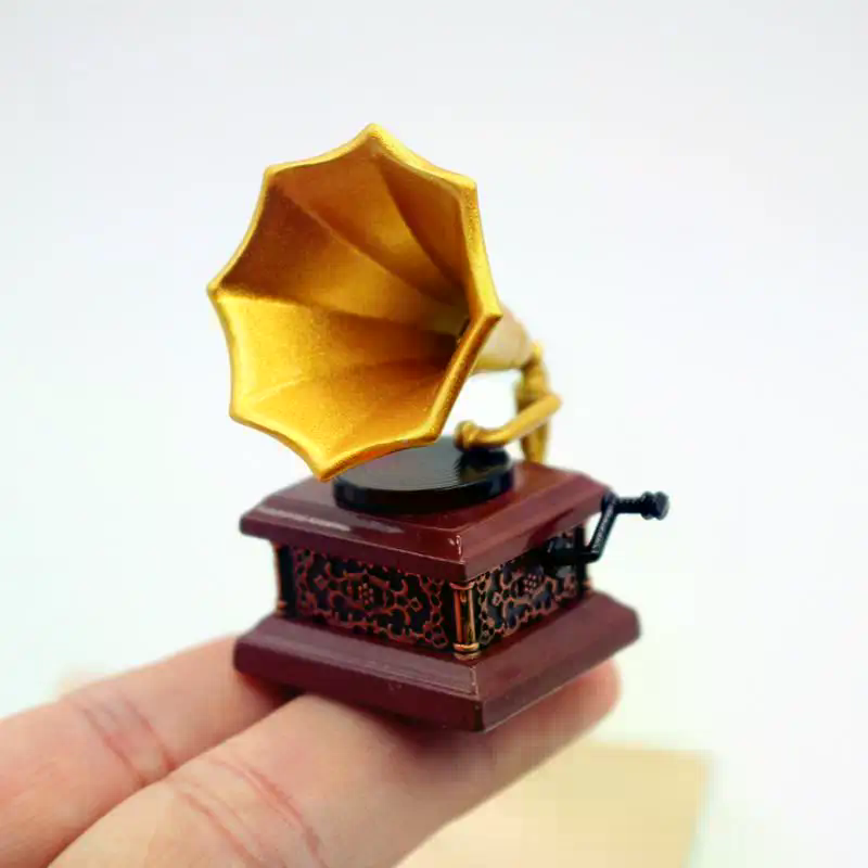 Dollhouse Vintage Phonograph M - Kids Toys Home review and price
