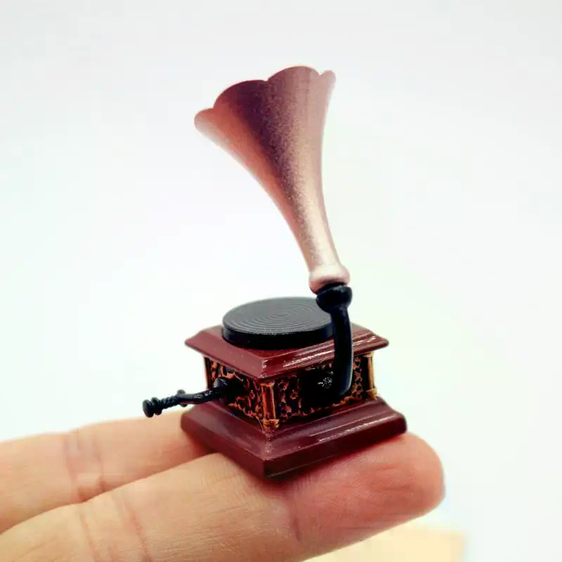 Dollhouse Vintage Phonograph M - Kids Toys Home review and price