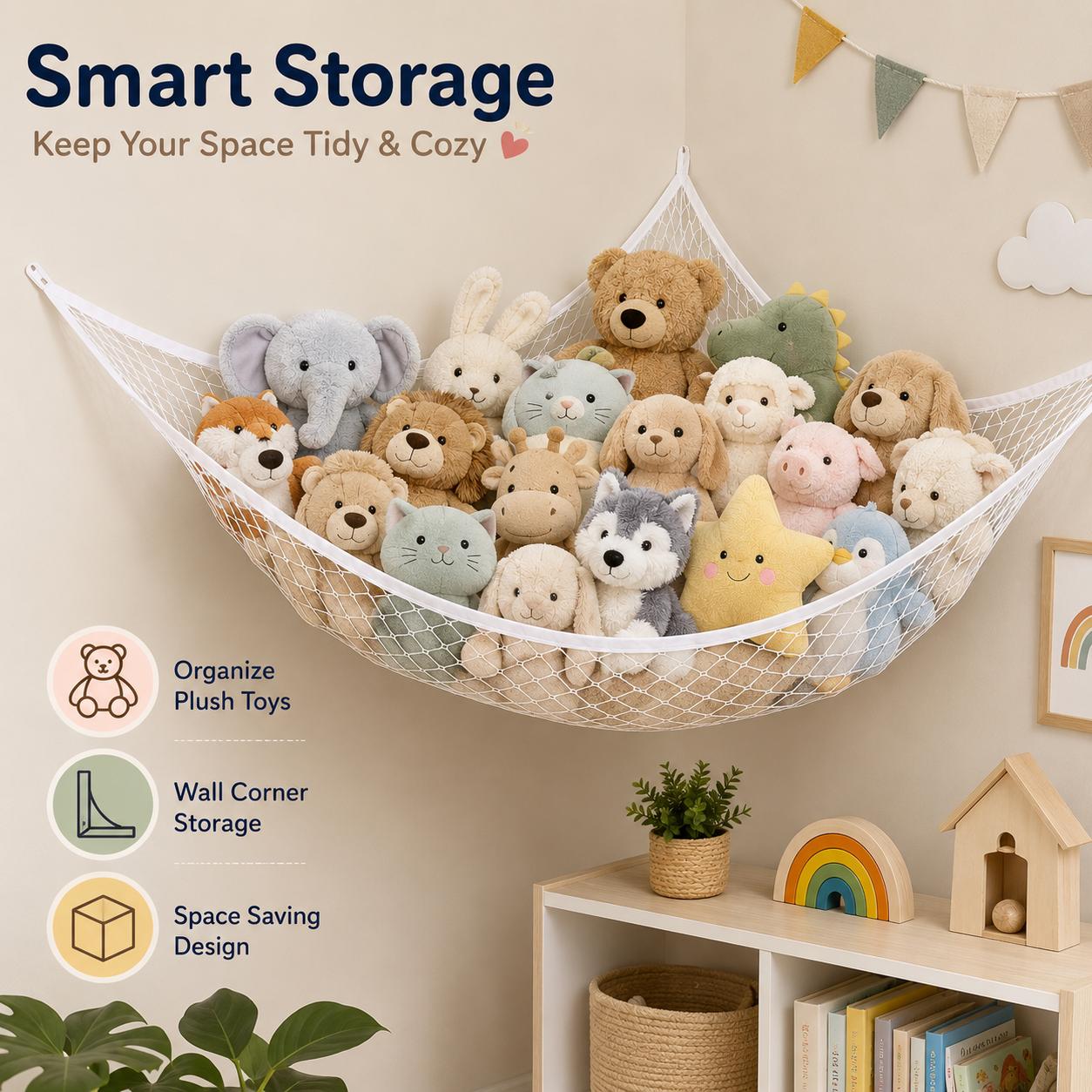 Mesh Toy Storage Hammock Hangi - Kids' Toy review and price
