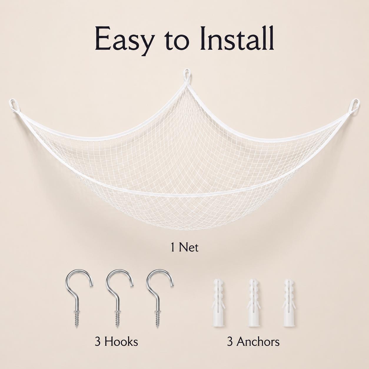 Mesh Toy Storage Hammock Hangi - Kids' Toy review and price
