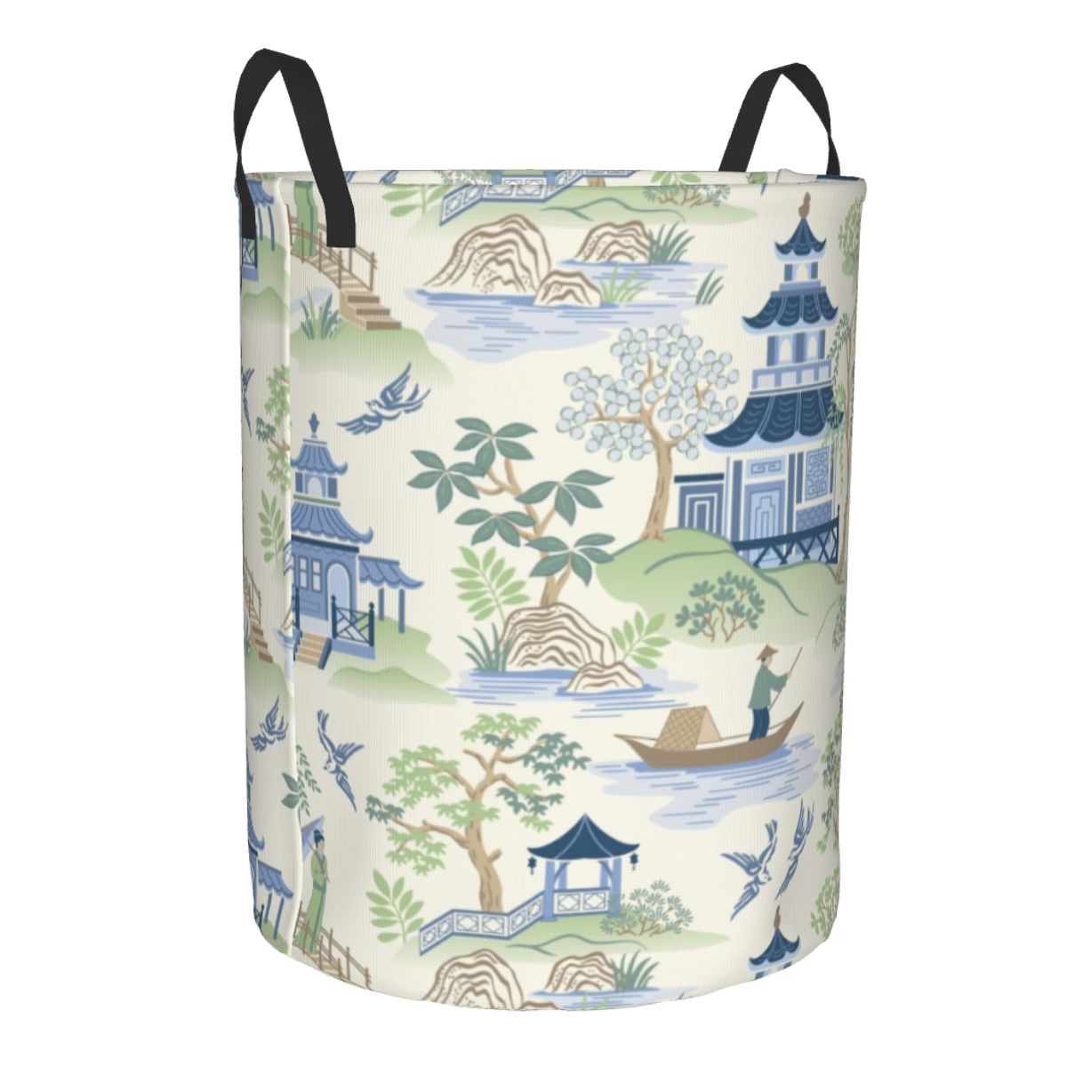 Custom Vintage Chinoiserie Wil - Kids Toys Basket review and price