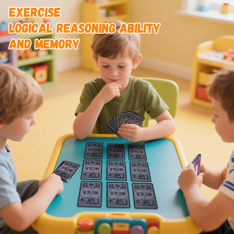TRIO Strategic Card Board Game - Kids Toys Entertainer review and price
