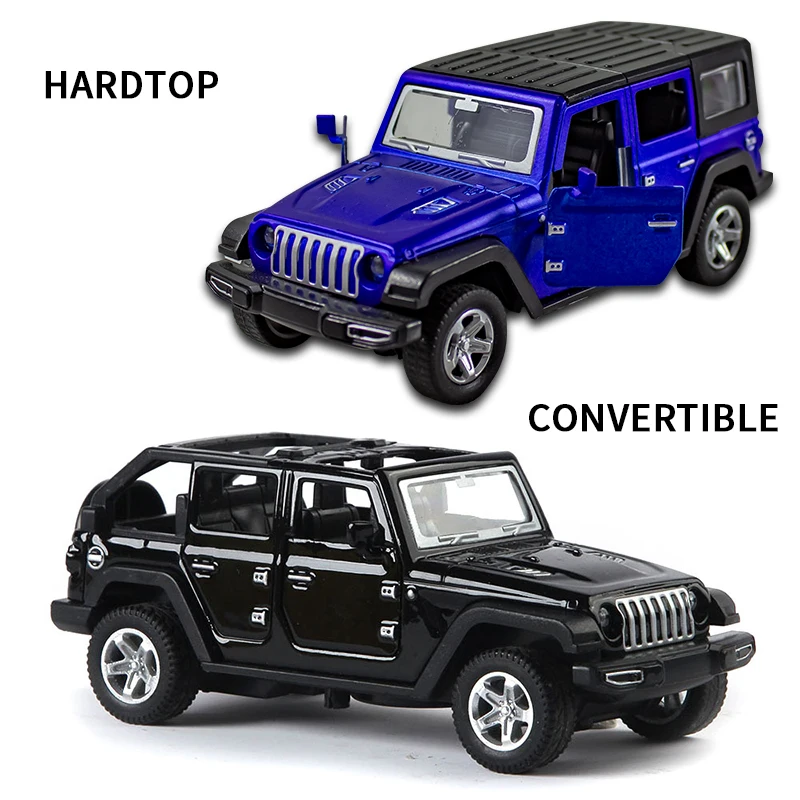 1:36 Alloy JEEPS Wrangler Car  - Kids Toys Jeep review and price